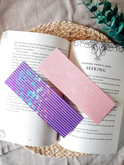 Holographic Pattern Bookmarks