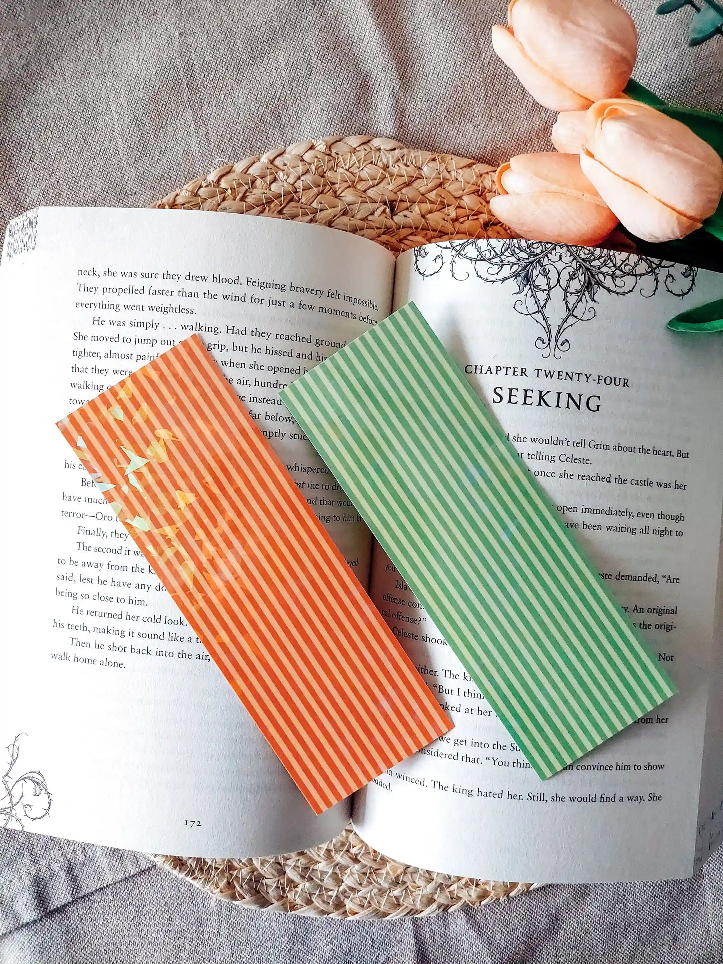 Holographic Pattern Bookmarks